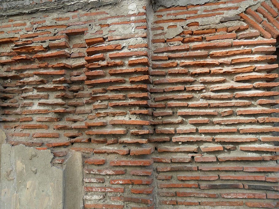 brickwall, bricks, aged, vintage, built structure, brick wall HD wallpaper