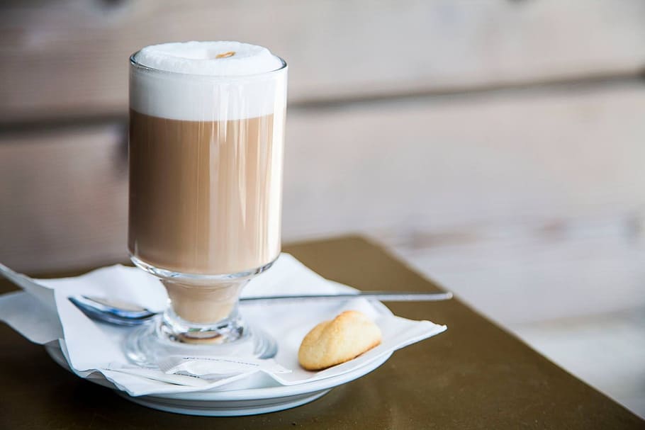 Coffee, Latte, Restaurant, Cookie, coffee shop, drink, cafe HD wallpaper