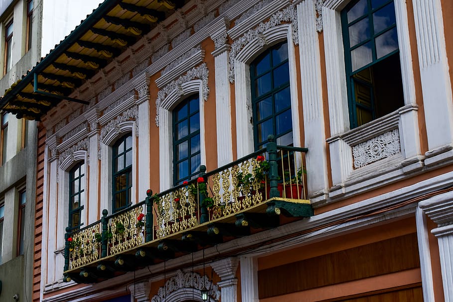 cuenca ecuador, architecture, window, house, building, building exterior HD wallpaper