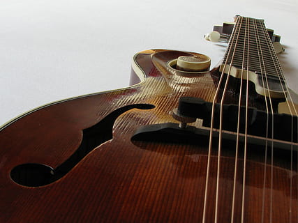 Bourgeois A-Style Mandolin Blacktop (011) - Willcutt Guitars