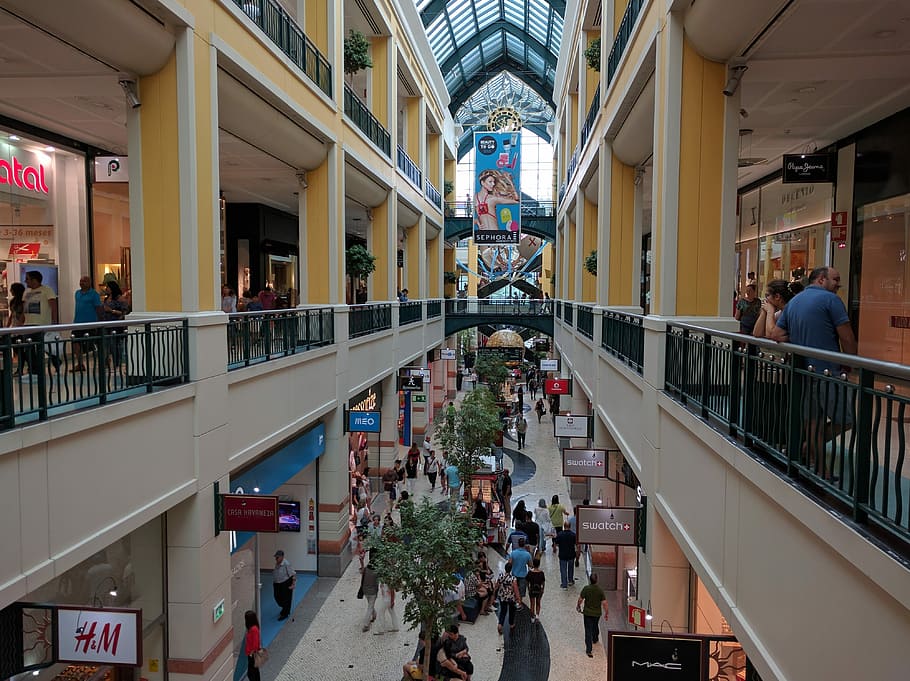Mall, Colombo, Lisbon, retail, shopping mall, indoors, built structure