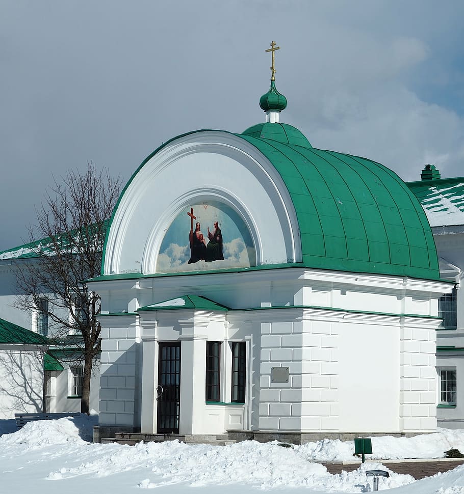 chapel, monastery, pilgrimage, svir, holy places, trip to russia HD wallpaper