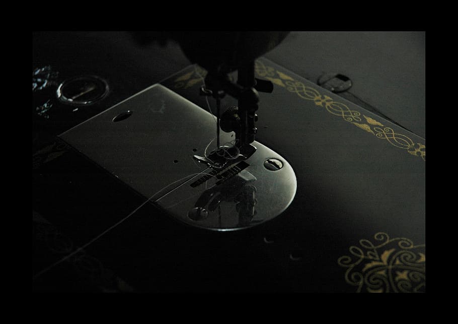 machine, sewing, auto post production filter, transfer print HD wallpaper