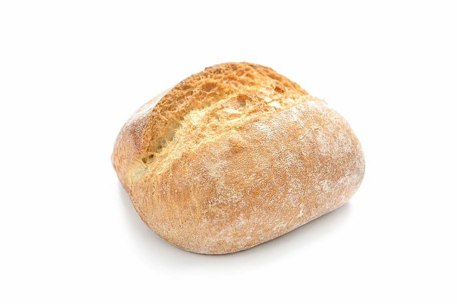 baked bread, fresh bread, eating, loaf, wheat, bakery, appetizer, HD wallpaper