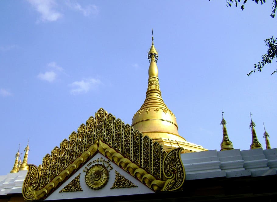 pagoda, shwedagon, junrejo, batu, malamng, jawa timur, indonesia, HD wallpaper