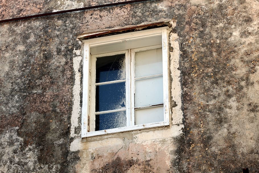 window, home, wall, building, shutter, old, facade, rustic HD wallpaper