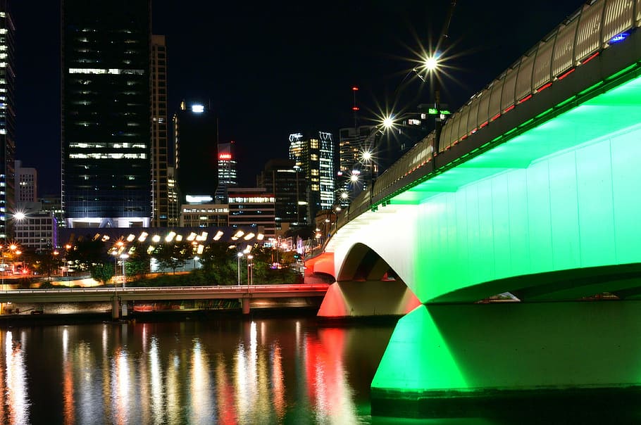 brisbane, bridge, aust, australia, queensland, brisbane-river HD wallpaper
