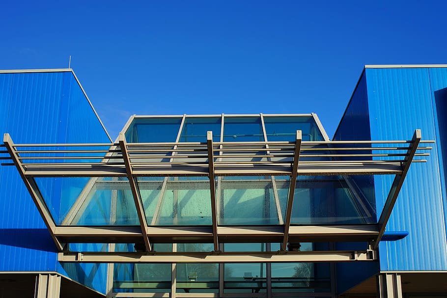 photo of glass building during daytime, architecture, facade HD wallpaper