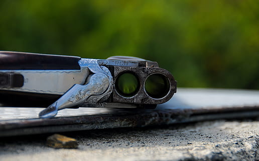 Rifle, Closeup, Macro, Weapon, gun, shotgun, hunting, firearm HD wallpaper