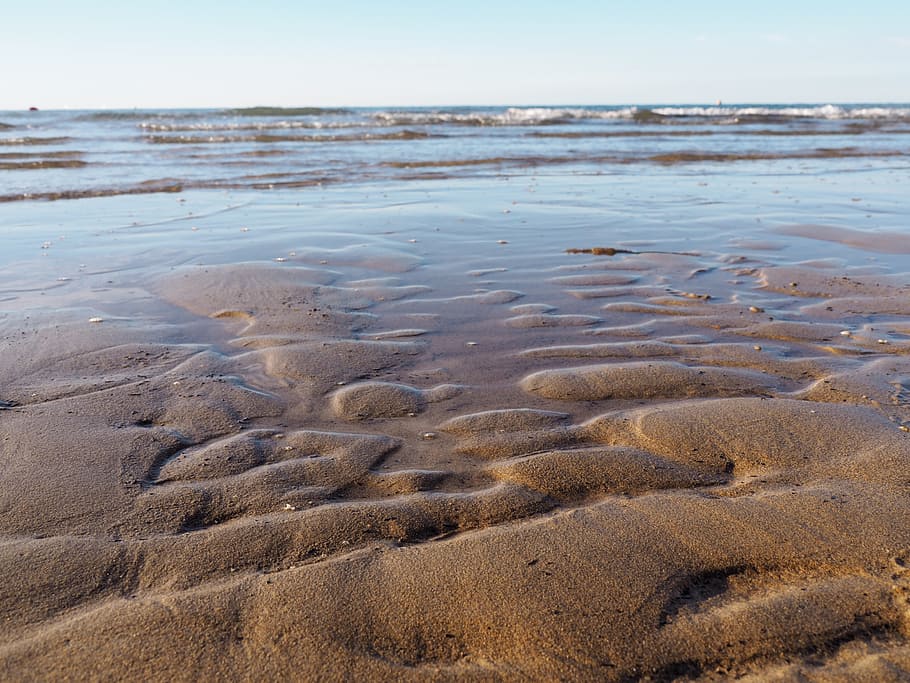 ebb, flood, beach, water, watts, mood, holiday, sea, salt water HD wallpaper