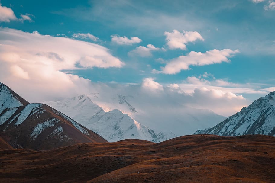 mountain, sky, desert, cloud - sky, scenics - nature, beauty in nature HD wallpaper