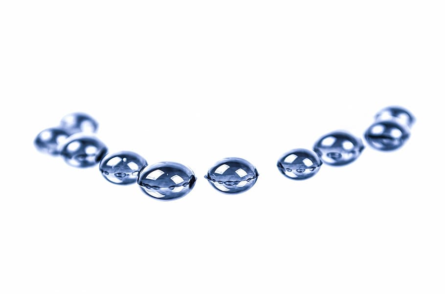 beaded round silver bead lot, drop, water, background, macro HD wallpaper