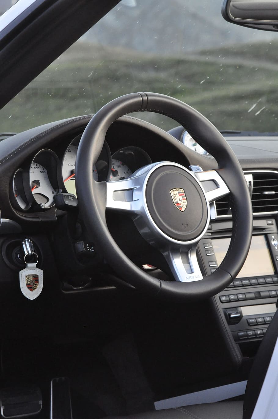 nine, eleven, turbo, mode of transportation, vehicle interior HD wallpaper