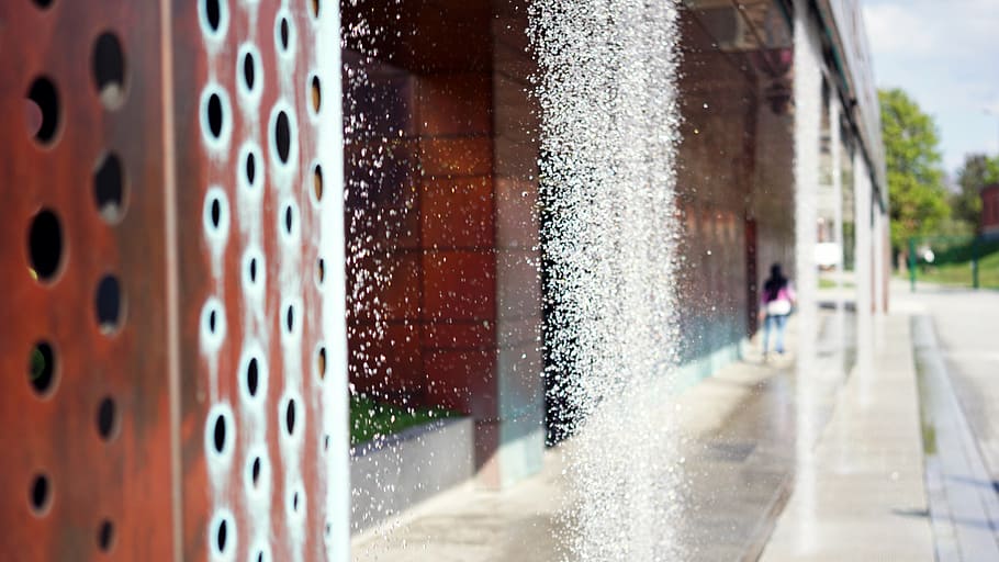 architecture, blur, city, close-up, focus, outdoors, street HD wallpaper