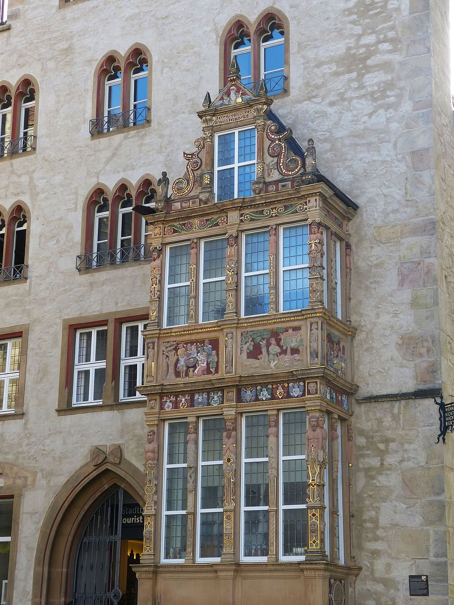 hildesheim germany, lower saxony, historic center, historically, HD wallpaper