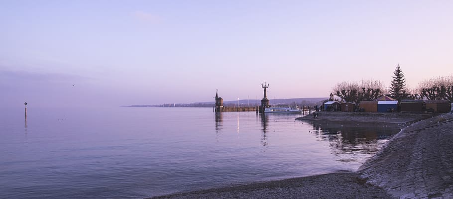 constance, lake constance, germany, port, baden württemberg HD wallpaper