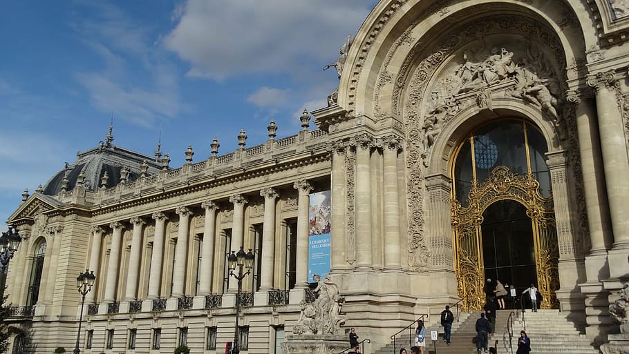 paris, petit palais, nineteenth century, architecture, famous Place, HD wallpaper