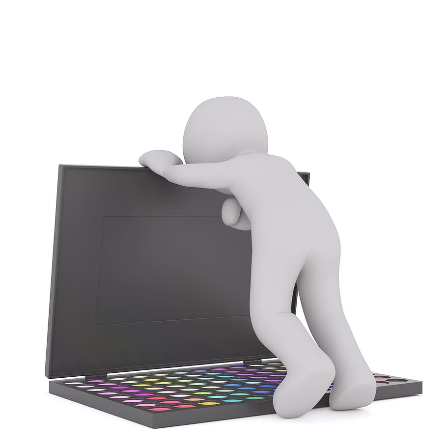 black eyeshadow palette, males, 3d model, isolated, full body HD wallpaper