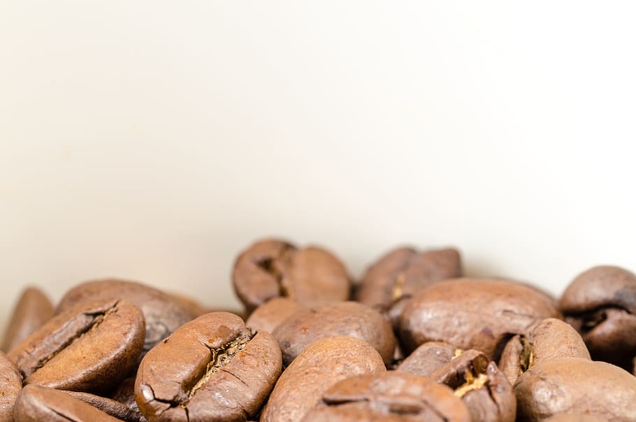 coffee, brown, caffeine, seed, background, black, espresso HD wallpaper