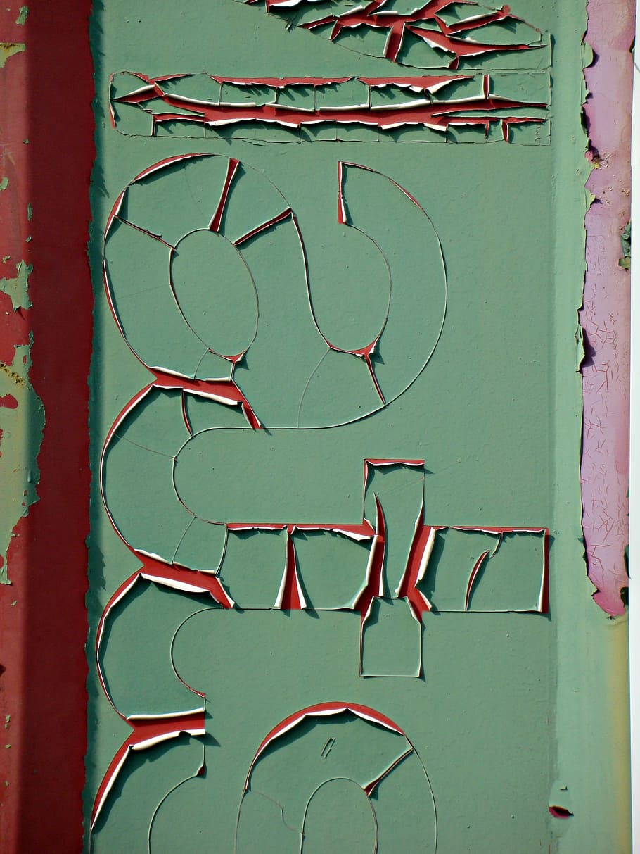 Paint, Construction, found, urban, symbol, green color, close-up HD wallpaper