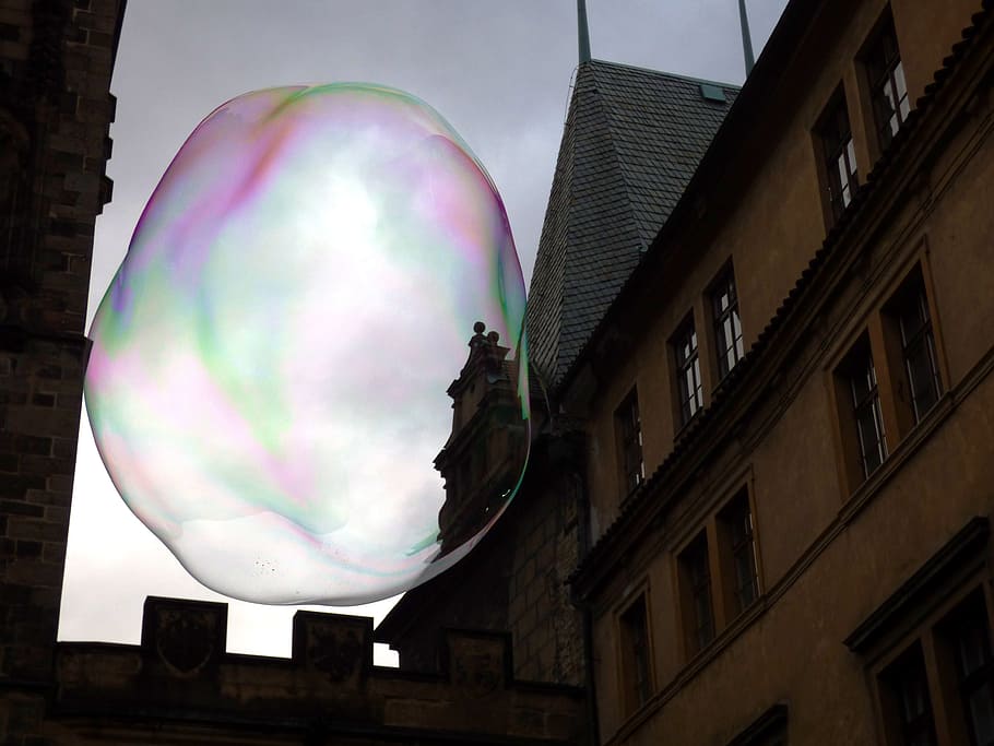 Soap Bubbles, let, reflection, reflex, the delicacy, spherical