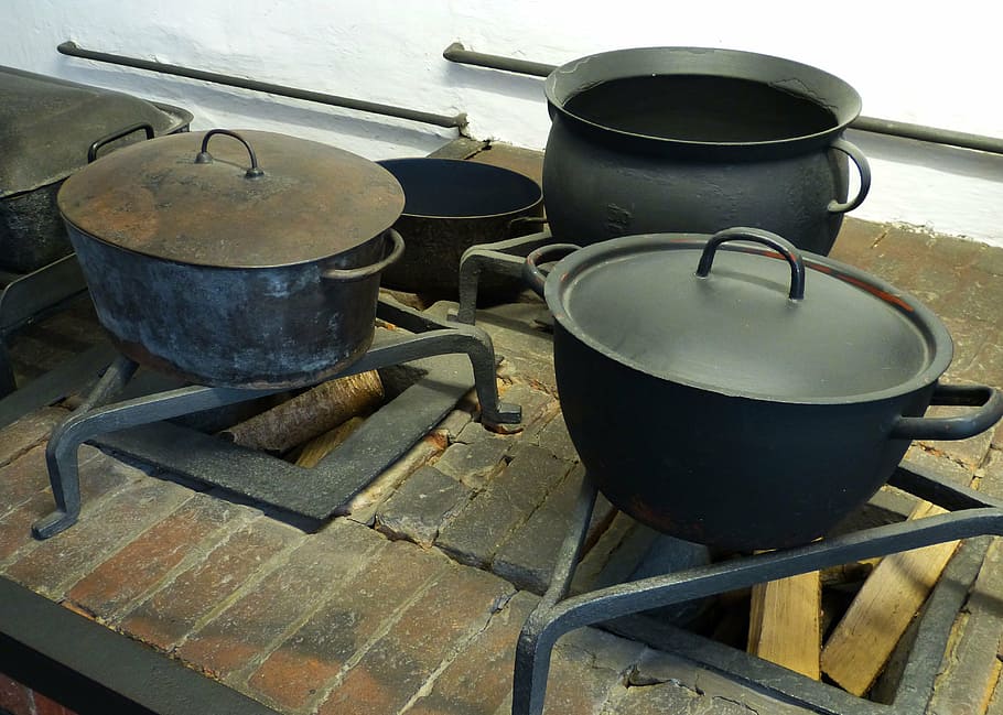 kitchen, cook, historically, pot, boiler, budget, kitchen appliances HD wallpaper