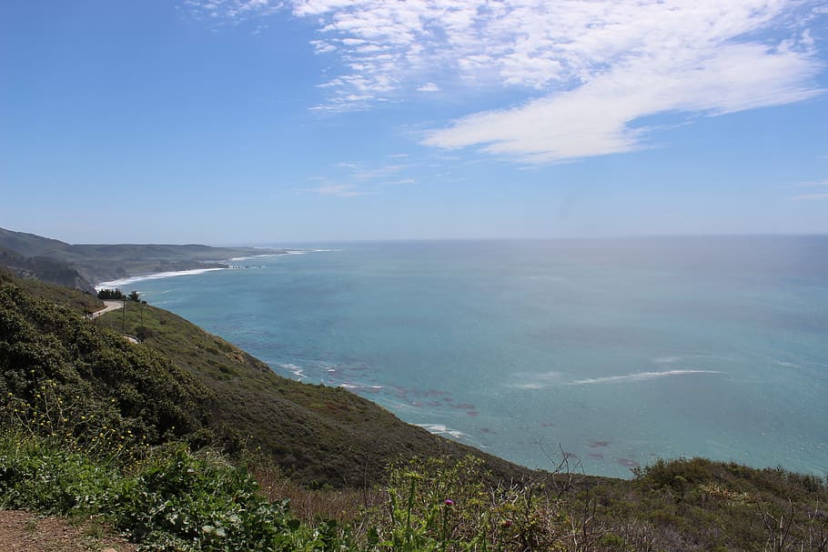 Coast line. Калифорния Береговая линия.