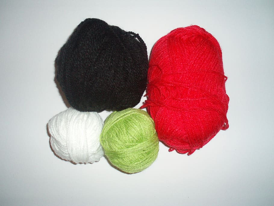 wool, wollknäul, knit, creative, crochet, hand labor, green