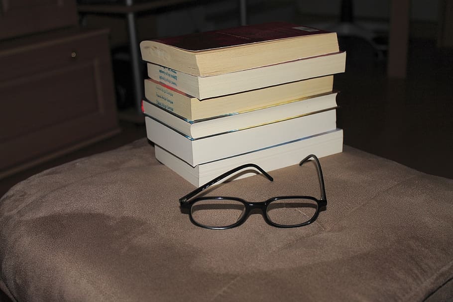 books, education, reading glasses, formed, training, intellectual, HD wallpaper