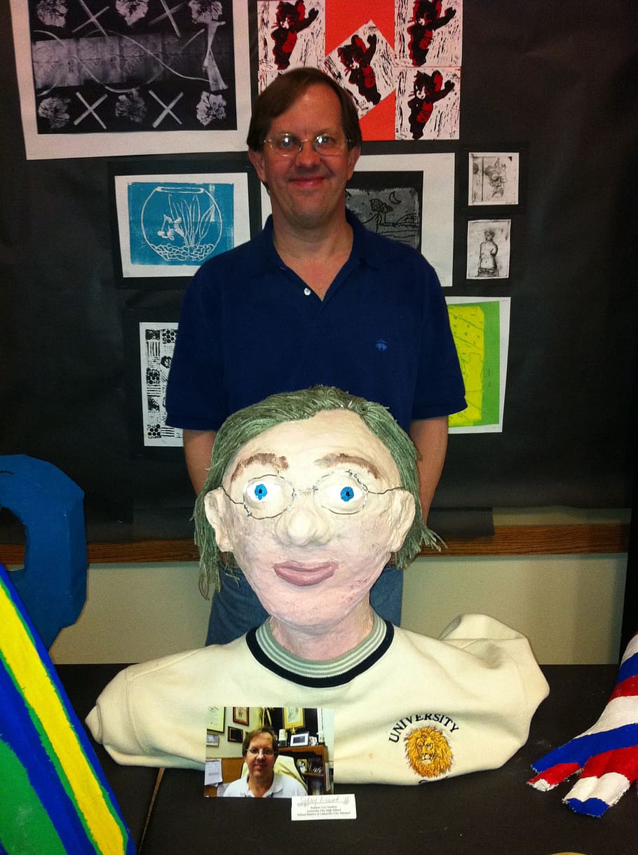 teacher, art, artwork, clone, creative, student, teacher classroom HD wallpaper