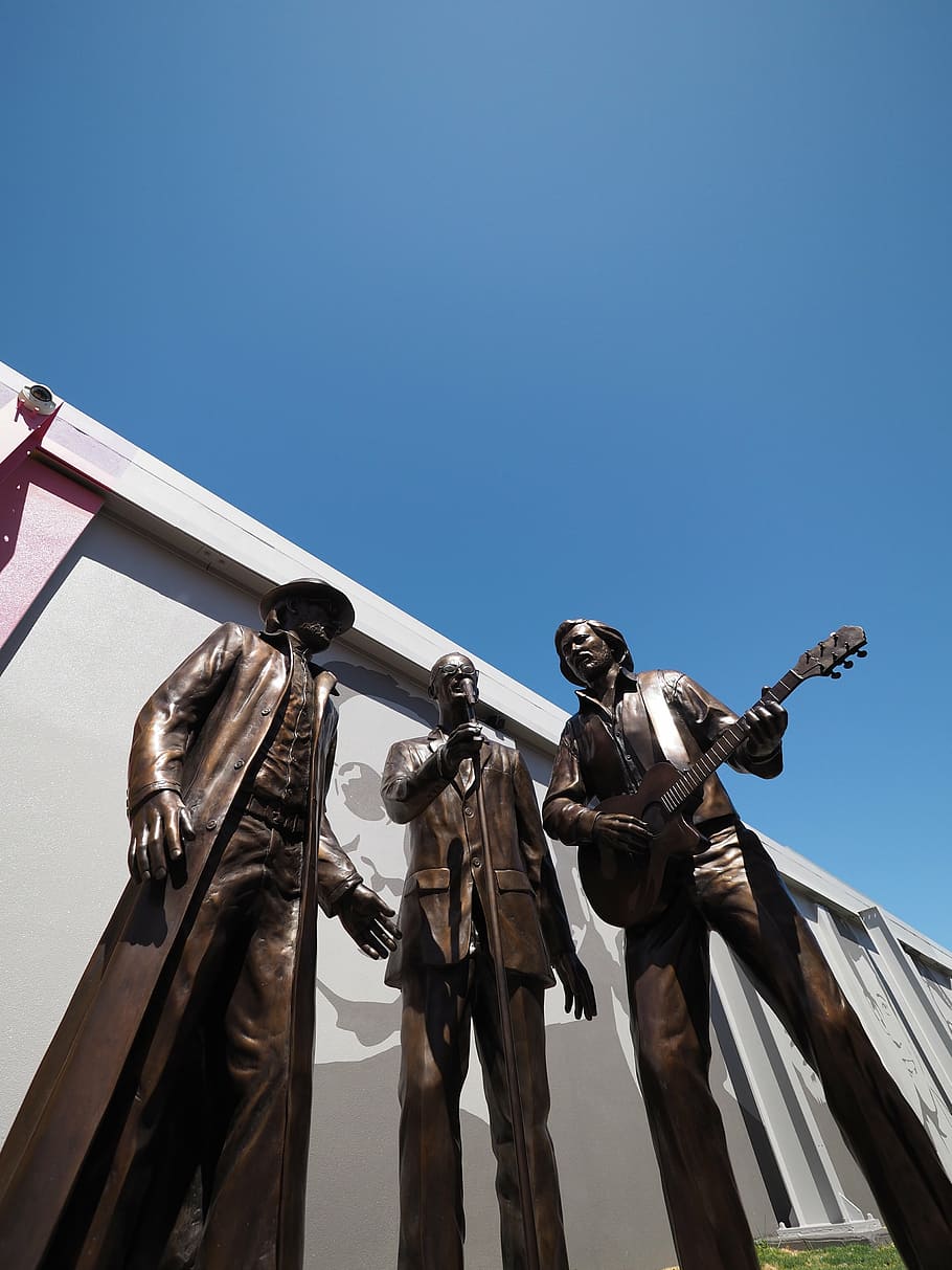 1170x2532px | free download | HD wallpaper: bee gees, statue, brisbane ...