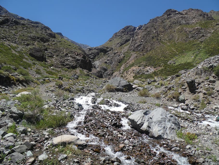 chile, cajon, maipo, beauty in nature, mountain, rock, scenics - nature HD wallpaper