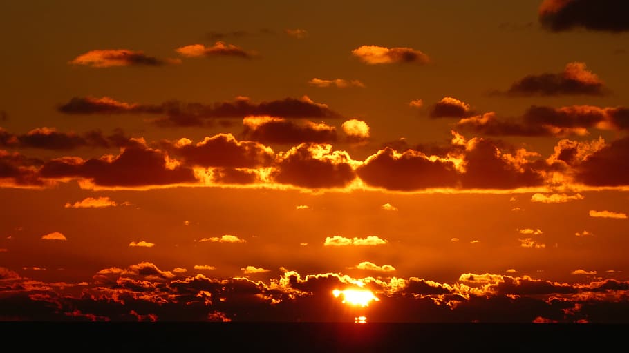caribbean, sun, mood, sunset, nature, sky, sunlight, scenics - nature HD wallpaper