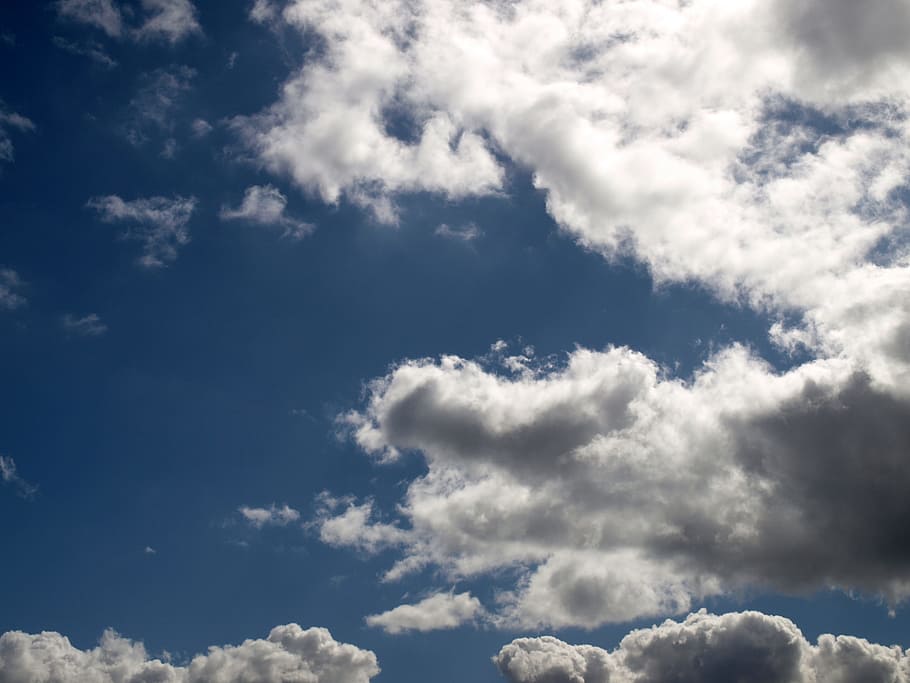 Sky, Clouds, Form, clouds form, blue, nature, weather, cloud - Sky HD wallpaper