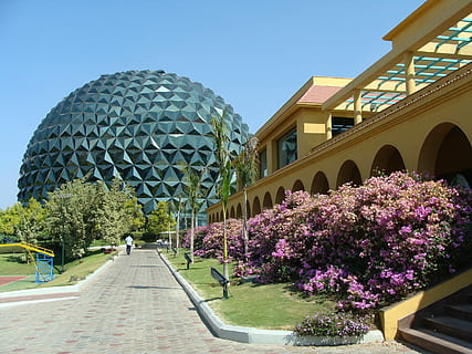 Infosys, Mysore, Auditorium, Decor, artistic, modern, hall HD wallpaper