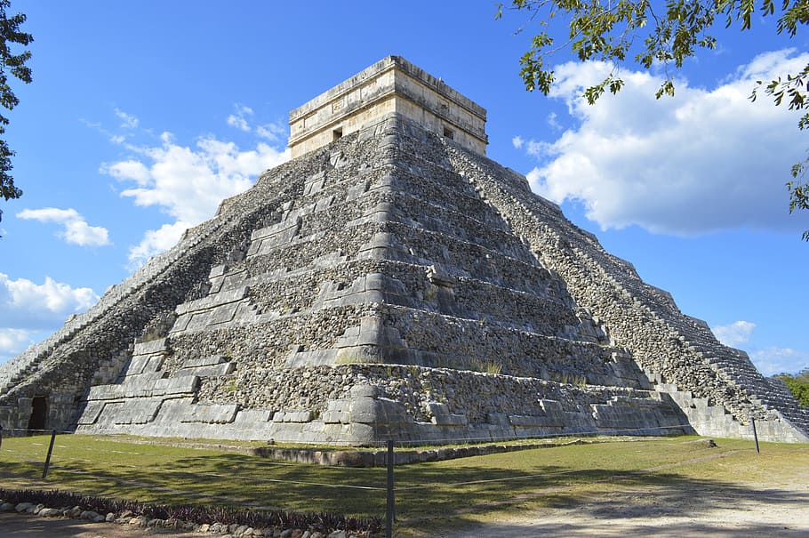 Chichen Itza, Mexico, Yucatan, Pyramids, Maya, mexican, weekend, HD wallpaper