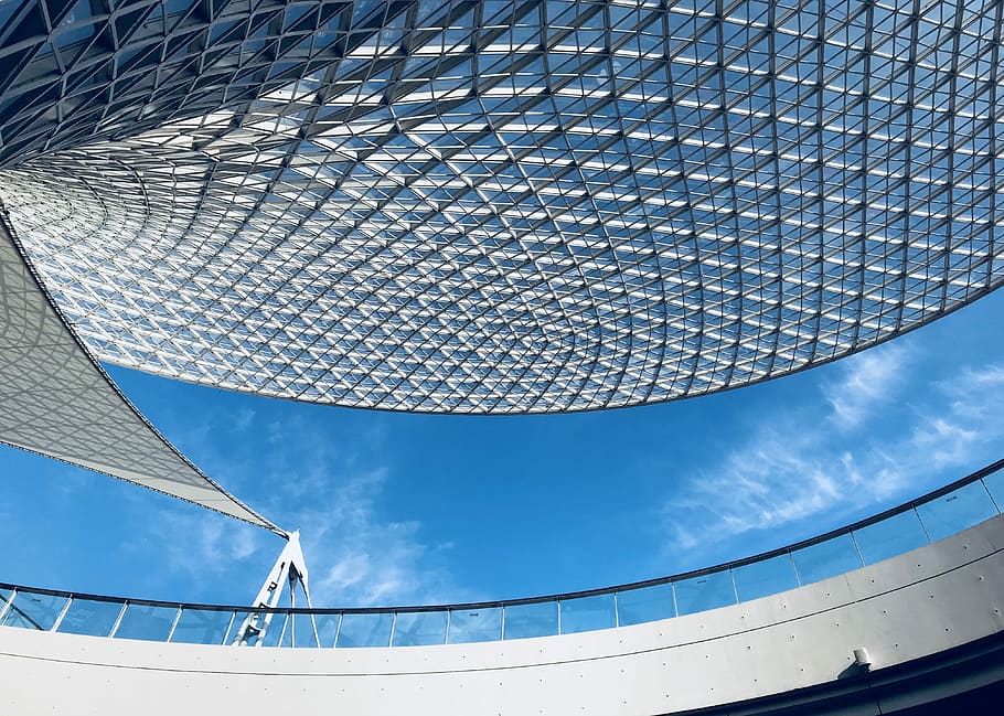 photo of opened ceiling, untitled, building, architecture, sky HD wallpaper