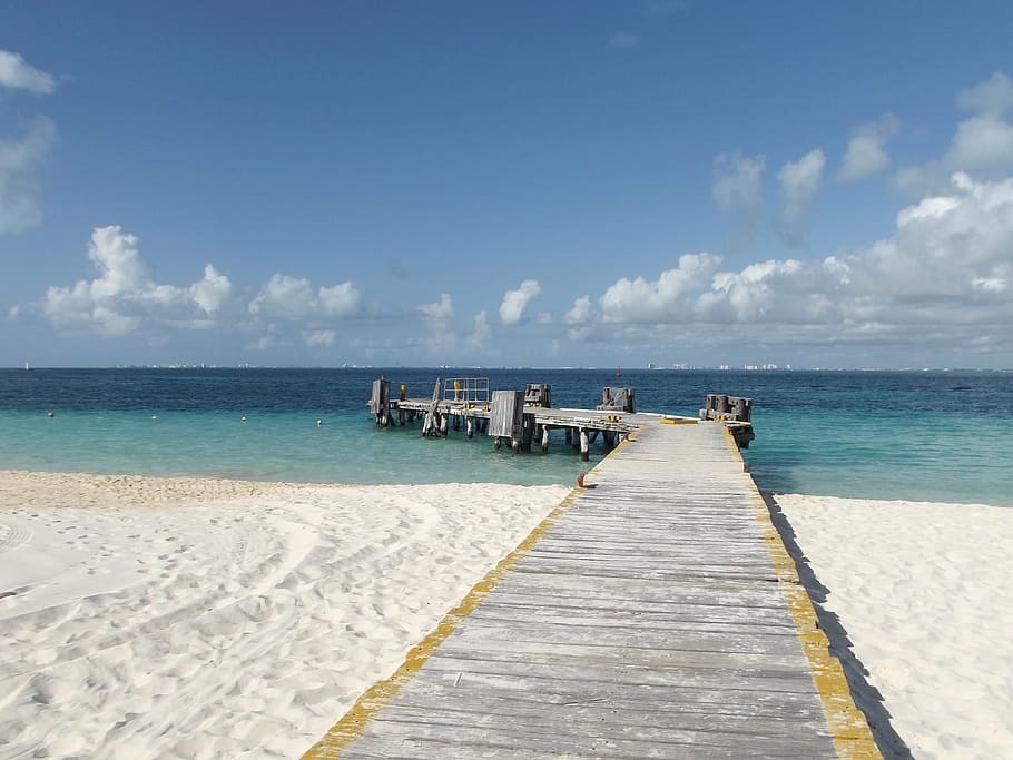 spring, sea, beach, island, mexico, travel, nature, landscape HD wallpaper