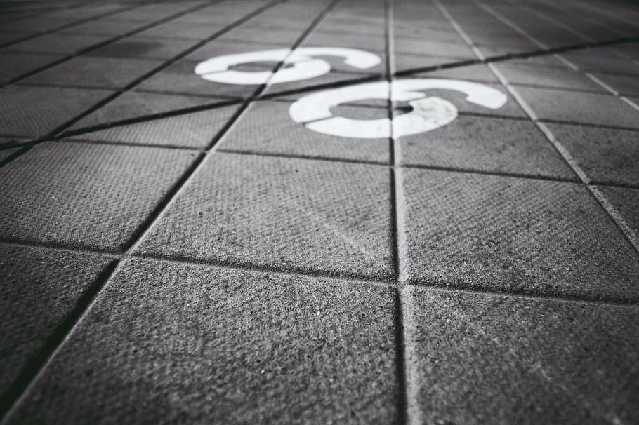 lines, number, pavement, no people, selective focus, shape HD wallpaper