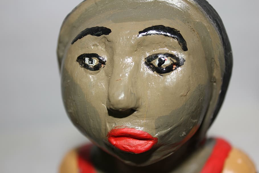doll, ceramics, crafts, human representation, close-up, mask - disguise HD wallpaper