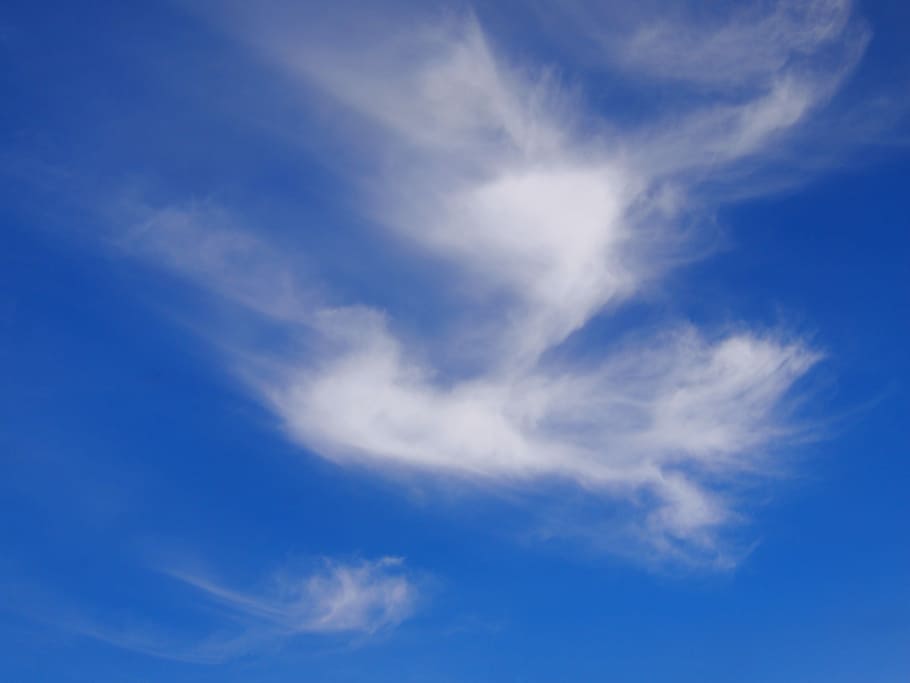 Blue Sky, Cloud, Sea, mabori kaigan, tokyo bay, kanagawa japan, HD wallpaper