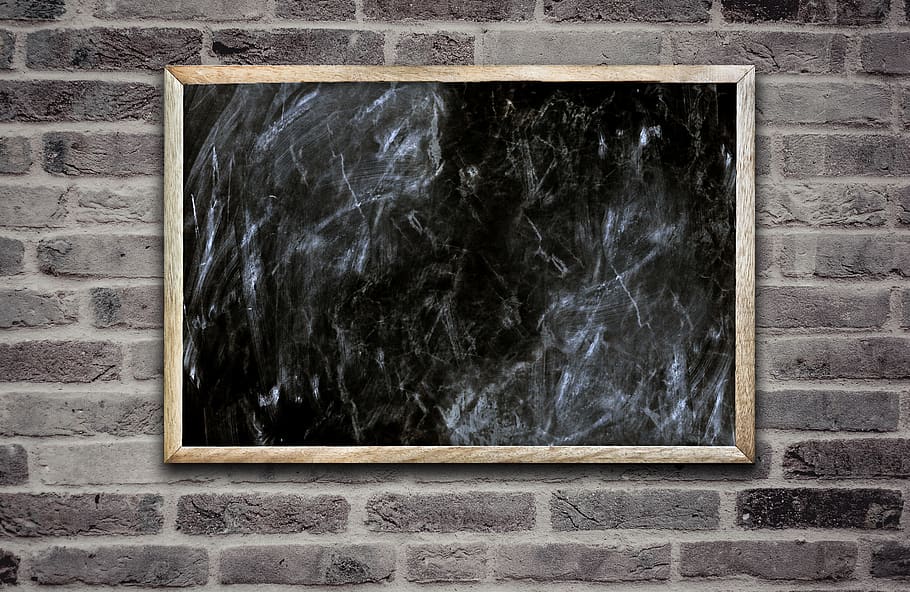 chalkboard, wall, background, black color, wall - building feature HD wallpaper