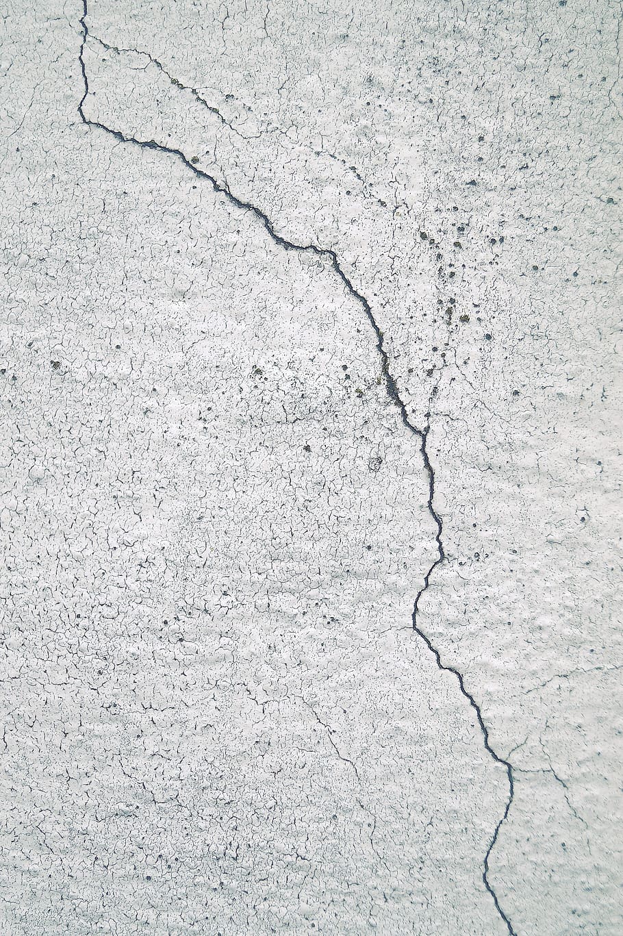 Crack, Facade, Wall, Structure, Plaster, details, cracked, backgrounds, HD wallpaper