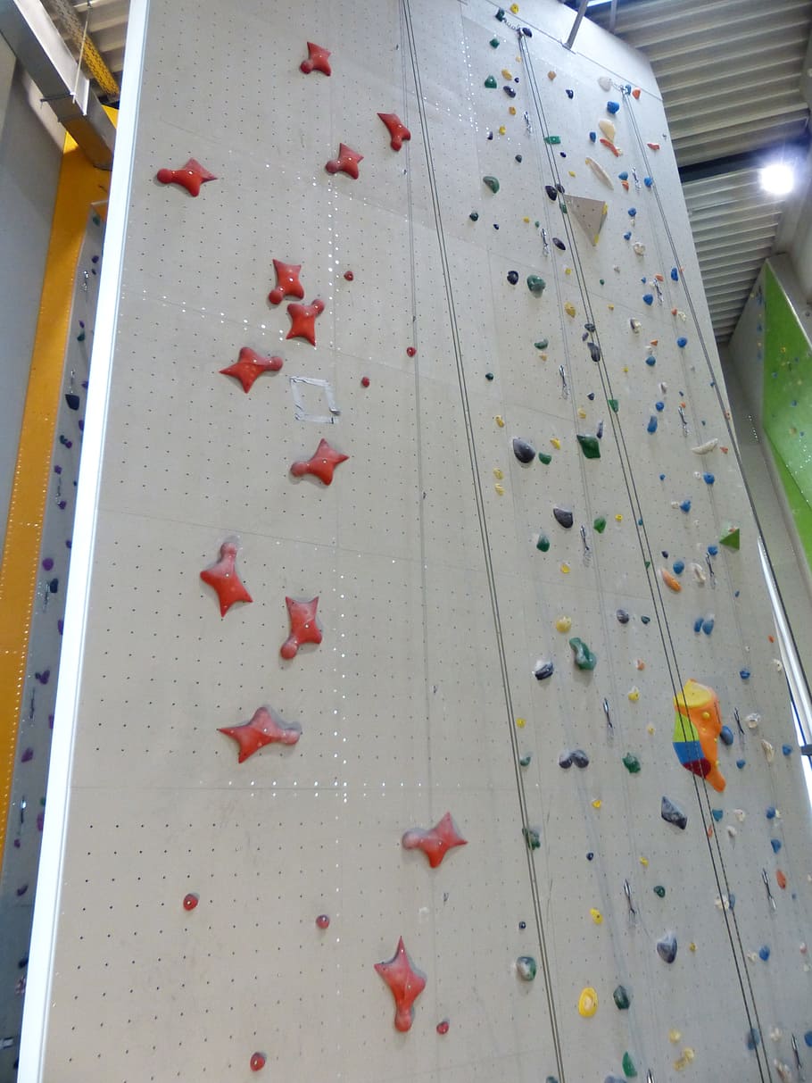 Climbing Wall, High Speed, Route, high speed route, climbing hall, HD wallpaper