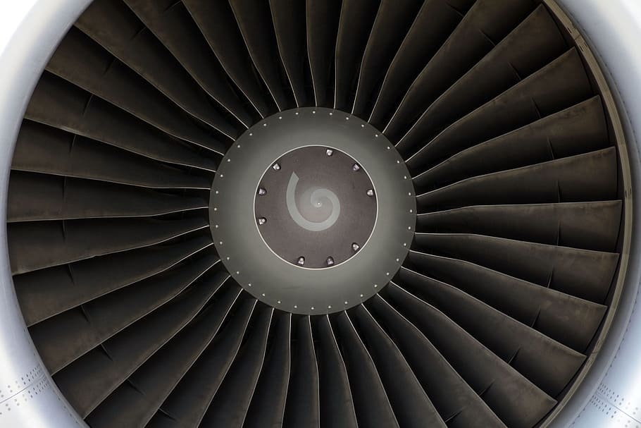 Turbine, Engine, Drive, Aircraft, Fly, motor, technology, aviation, HD wallpaper