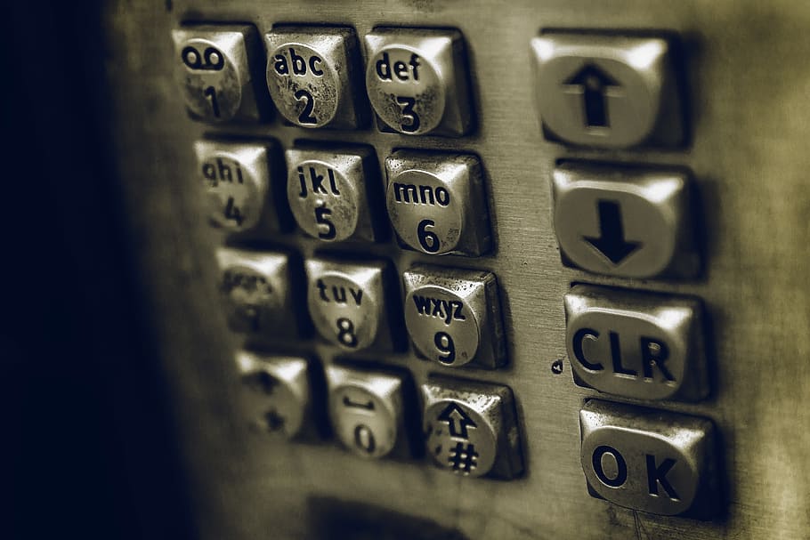 numbers, dial, letters, phone, technology, connection, indoors HD wallpaper