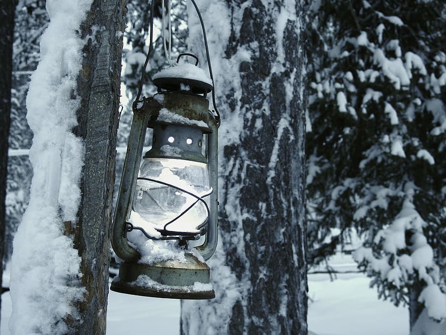 lantern, light, lamp, white, decorative, electric, illumination HD wallpaper