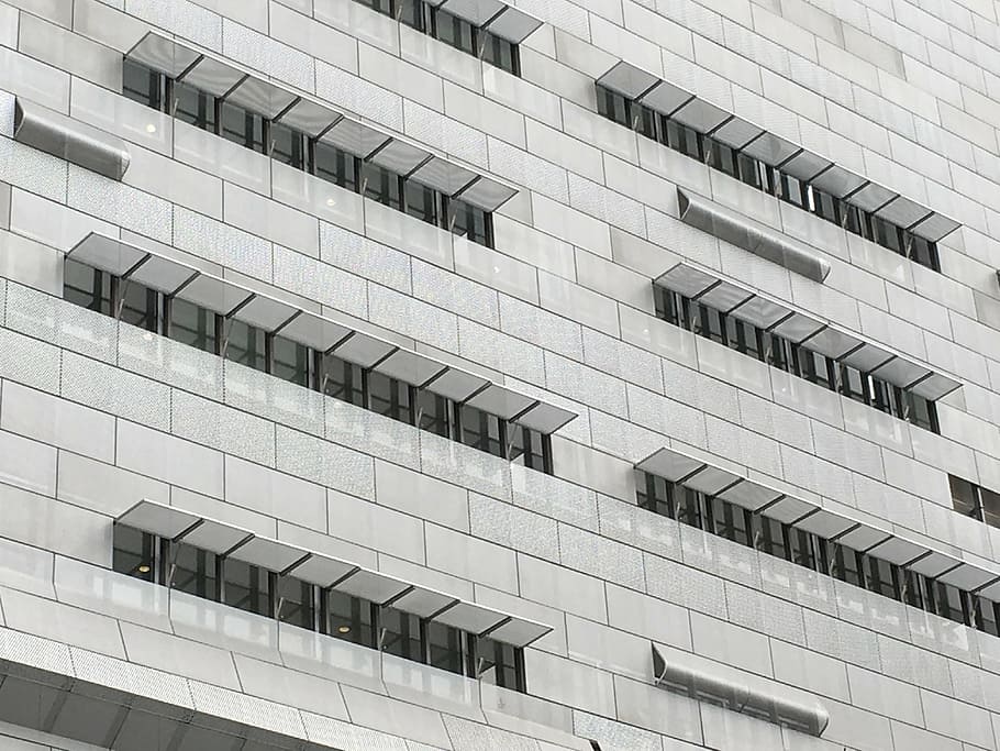 facade, architecture, windows, building, built structure, building exterior HD wallpaper