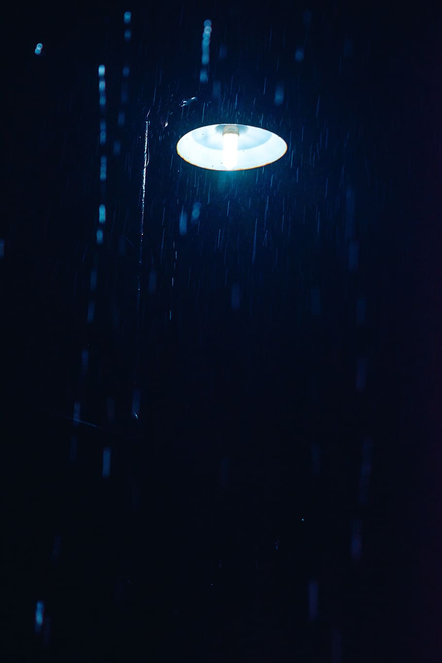 rainy, light, lamp, night, cool, lighting equipment, illuminated HD wallpaper