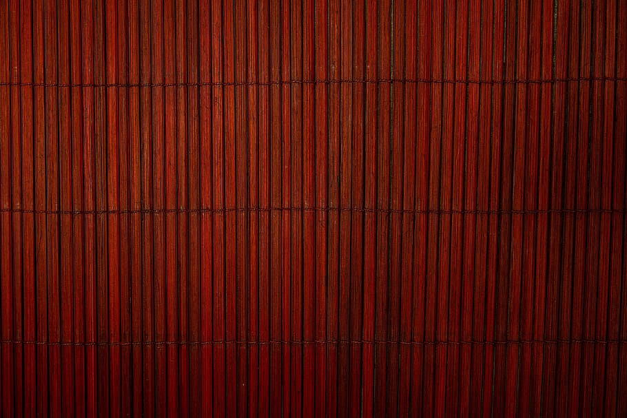 Closeup shot of a red bamboo wood texture, textures, backgrounds, HD wallpaper